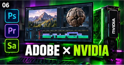 Adobe NVIDIA RTX Spark Collaboration: Photoshop Premiere Substance 3D AI Speed Update